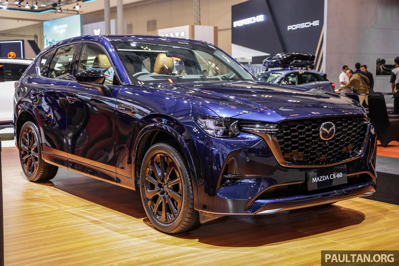 Mazda CX-60 trang bị động cơ 3.3L hybrid, giá gần 1,9 tỷ đồng tại Indonesia