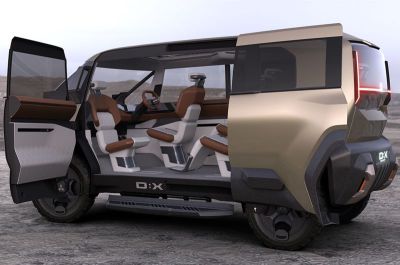 Mitsubishi DX Concept-xe du lịch tương lai