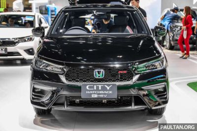 Honda City giới thiệu mẫu Hatchback facelift 2024 tại Bangkok Motor Show 2024