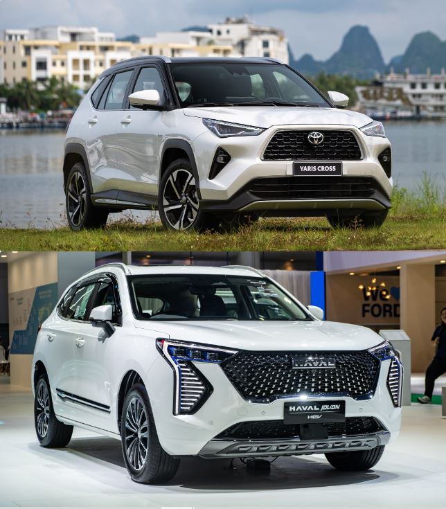 So sánh Haval Jolion và Toyota Yaris Cross của xe gầm cao hạng B