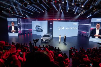 Audi cho ra mắt mẫu SUV thuần điện Audi Q6 L e-tron