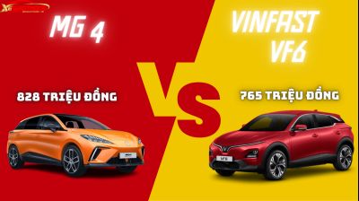 So sánh MG4 EV và VinFast VF6