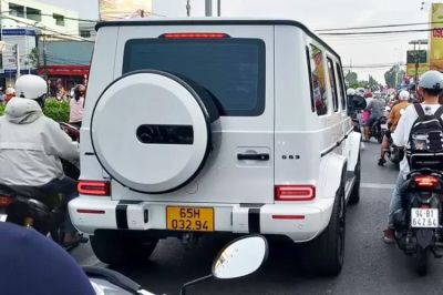 Mercedes-AMG G63 hơn 10 tỷ được đại gia Cần Thơ gắn biển dịch vụ
