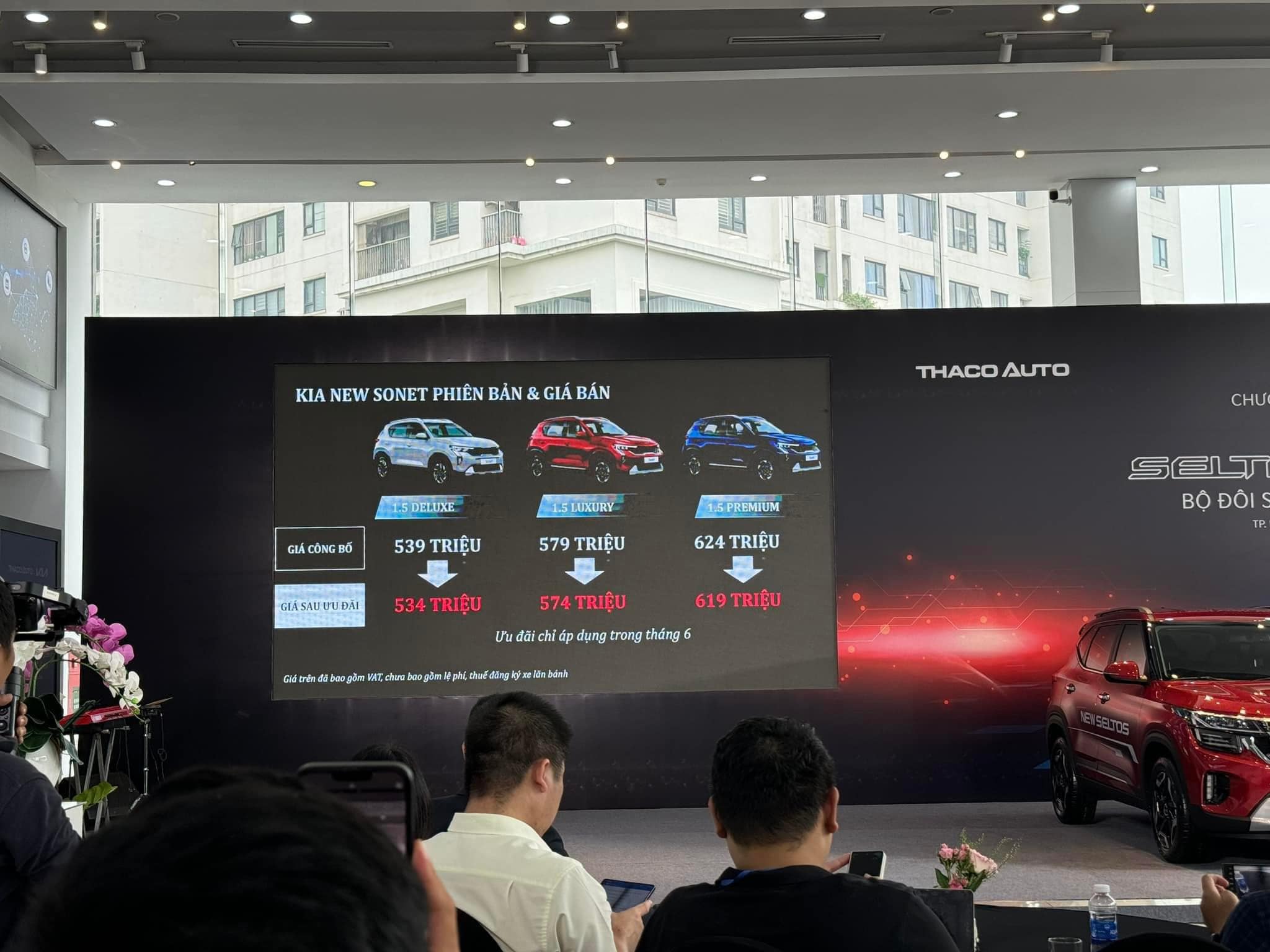 Kia Sonet 2024 công bố giá bán, bản cao cấp nhất hơn 600 triệu đồng