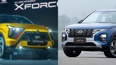 So sánh Mitsubishi Xforce Ultimate và Hyundai Creta Cao Cấp cùng phân khúc B-SUV