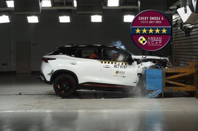 Chery Omoda 5 đạt chứng nhận 5 sao về an toàn của ASEAN NCAP