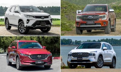 Doanh số SUV hạng D tháng 7/2024: Ford Everest duy trì vị trí đầu bảng