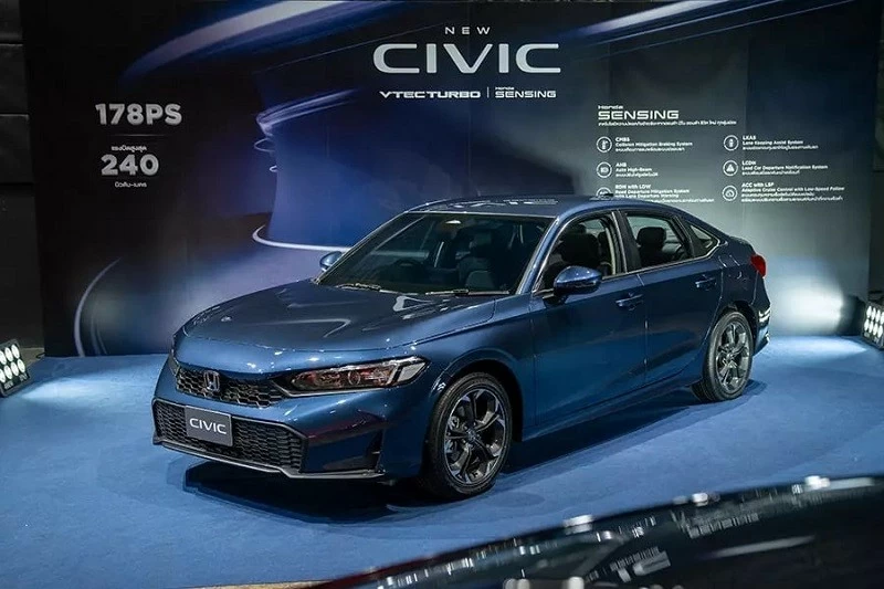 Honda Civic 2025 ra mắt tại thị trường Thái Lan, giá từ dự kiến 730 triệu đồng