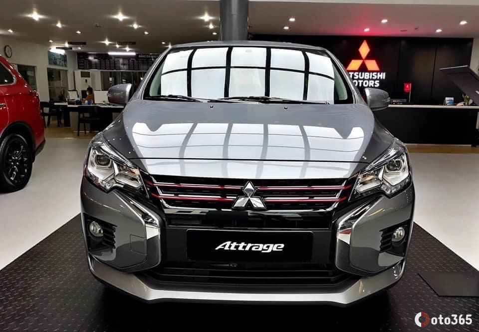 Mitsubishi Attrage màu Xám