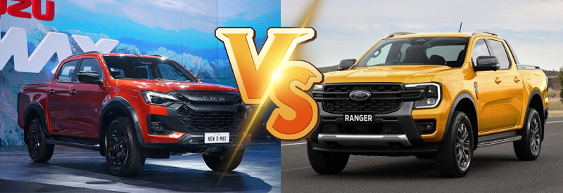 So sánh Isuzu Dmax 2024 và Ford Ranger 2024: nên chọn mẫu nào?