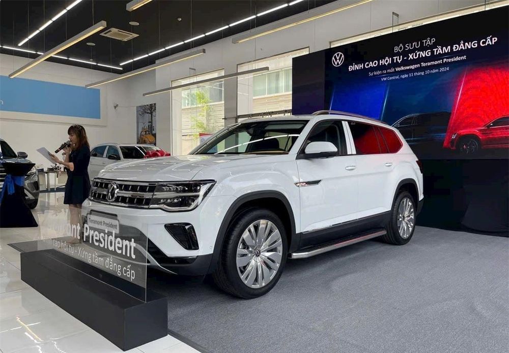 Xe SUV 'chủ tịch' Volkswagen Teramont President 2024 ra mắt Việt Nam