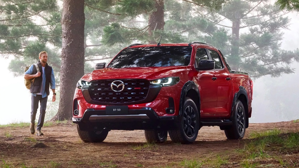 Mazda BT-50 2025 bản facelift lộ diện, nhìn như CX-5