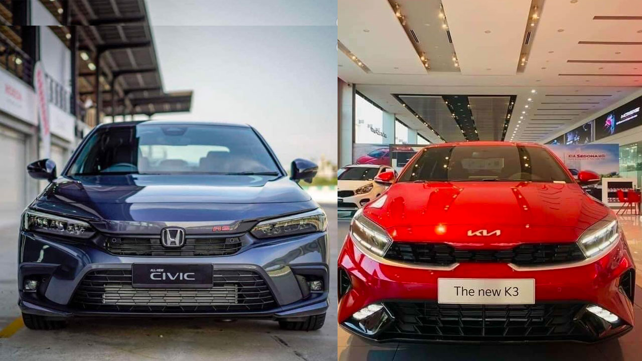 So sánh Honda Civic 2024 và KIA K3 2024: Lựa chọn nào dành cho bạn?