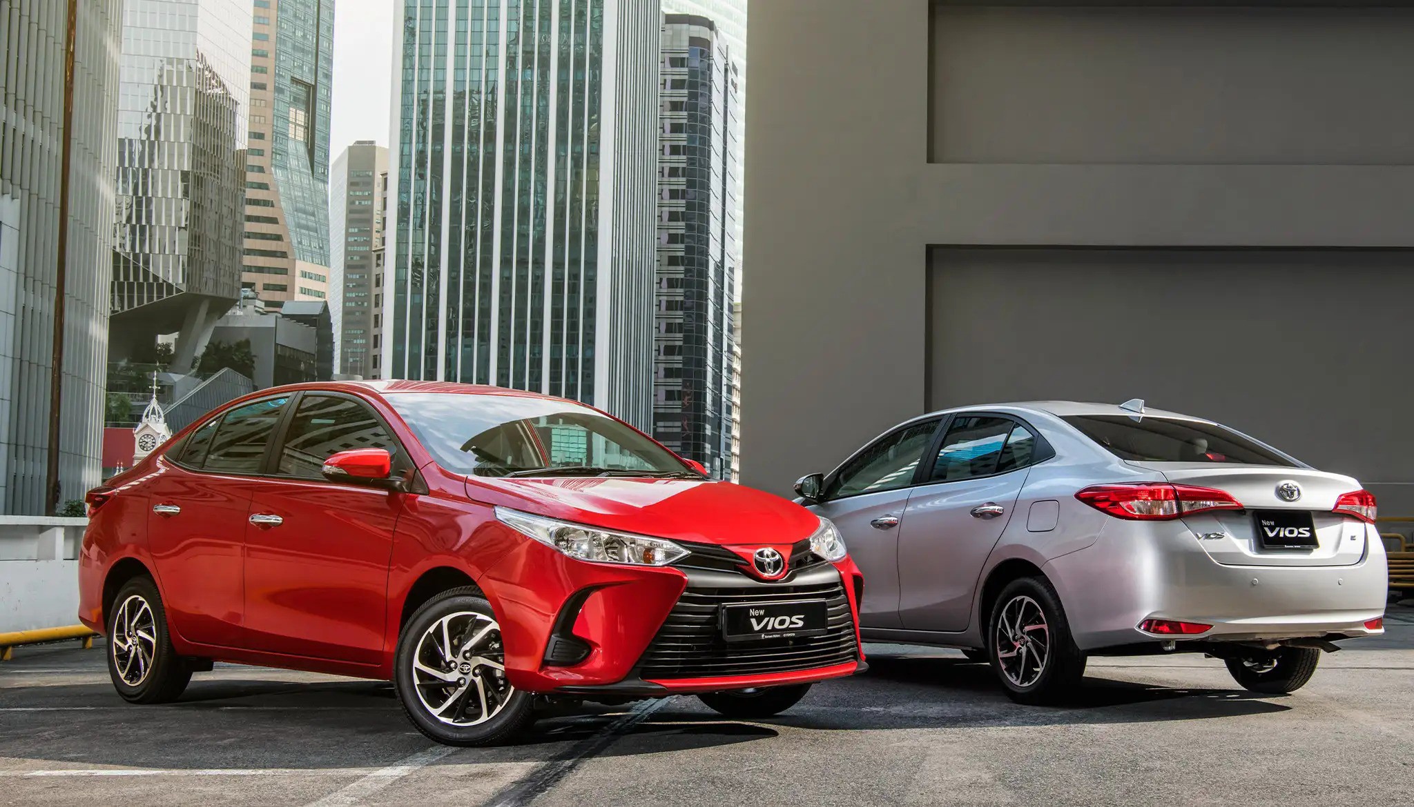 So sánh Toyota Vios 2024: Điểm khác biệt giữa 1.5E CVT và 1.5G CVT