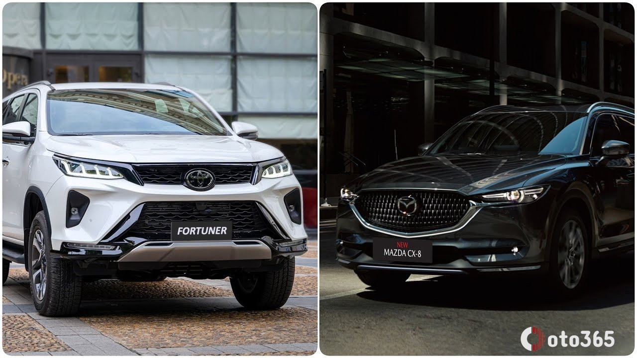 So sánh Mazda CX-8 2024 và Toyota Fortuner 2024: Lựa chọn nào phù hợp với bạn?