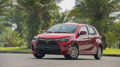 Tại đại lý, xe hạng A Toyota Wigo khan hàng