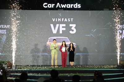 VinFast VF 3 thắng giải cao nhất Car Awards 2024, loạt tân binh gây ấn tượng