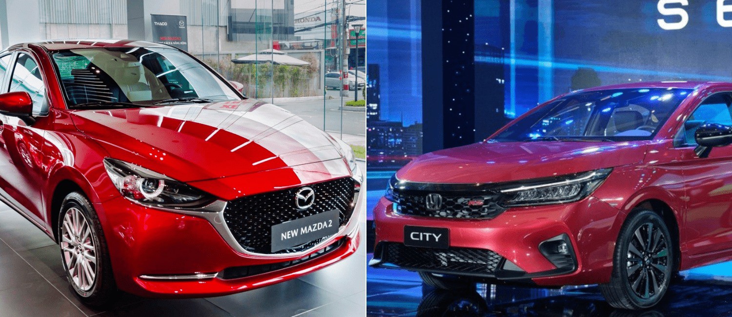 So sánh Honda City và Mazda2 2024: Xe nào đáng tiền hơn trong phân khúc sedan hạng B