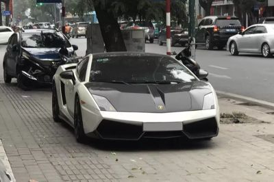 Lamborghini Gallardo độc nhất Việt Nam của đại gia Hà Nội gây chú ý