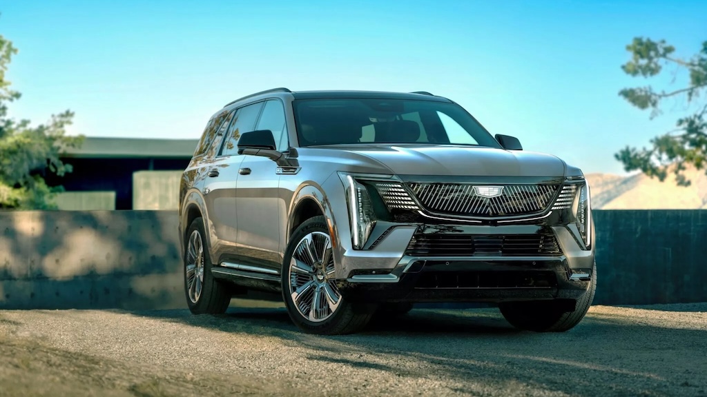 SUV điện hạng sang Mỹ Cadillac Escalade IQ ra mắt với thân xe dài và đuôi xe thiết kế mới