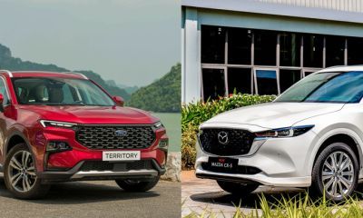 Mazda CX-5 và Ford Territory: Thống trị phân khúc CUV cỡ C đầu 2025