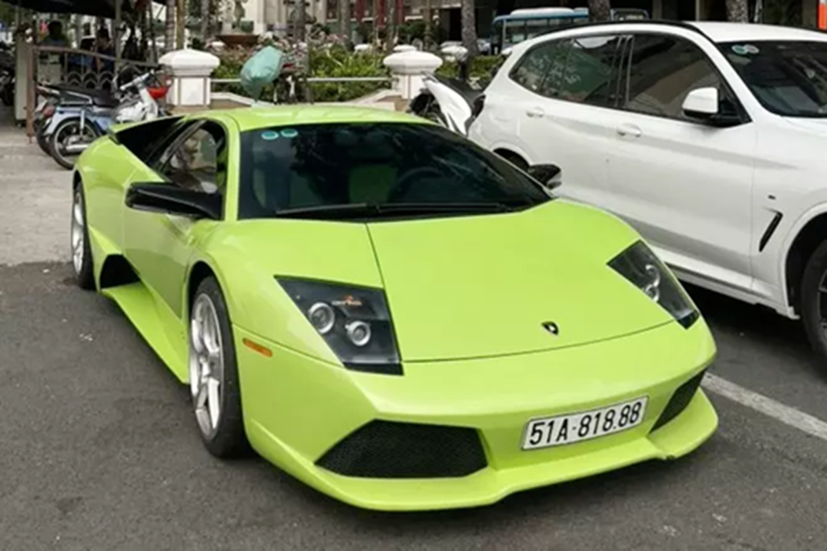 Siêu xe Lamborghini Murcielago LP640 từng thuộc sở hữu của vợ cũ Minh Nhựa tái xuất