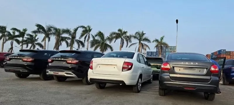 Xe Lada của Nga chính thức cập cảng, sẵn sàng ra mắt tại Việt Nam