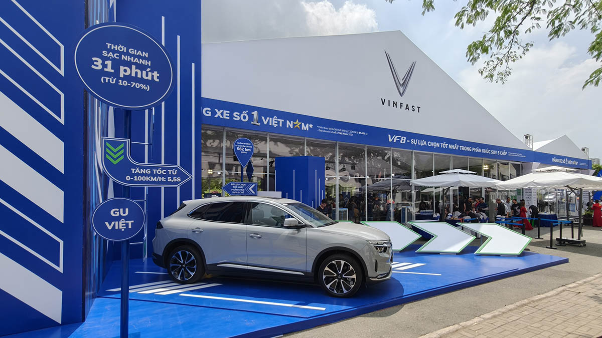 TP.HCM sôi động với sự kiện lái thử VinFast VF 8: “Thử và tin – Chinh phục VF 8”