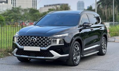 Vì sao Hyundai Santa Fe máy dầu cũ đang đắt hơn xe mới?