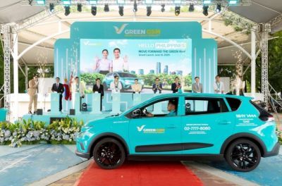Taxi điện VinFast chính thức lăn bánh tại Philippines dưới thương hiệu GSM