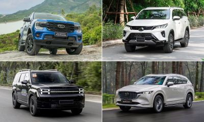 Ford Everest tiếp tục thống trị phân khúc D-SUV trong tháng 5