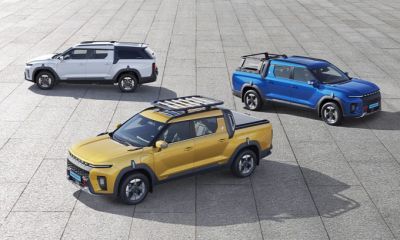 Musso EV bán tải điện Hàn Quốc tạo sóng tại châu Âu