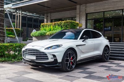 Cận cảnh siêu SUV Aston Martin DBX707 giá hơn 23 tỷ đồng của đại gia Hà Nội