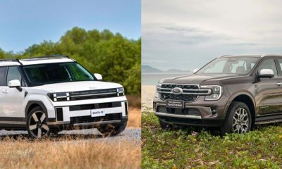 Ford Everest lấn lướt Santa Fe và Fortuner trên thị trường SUV tại Việt Nam
