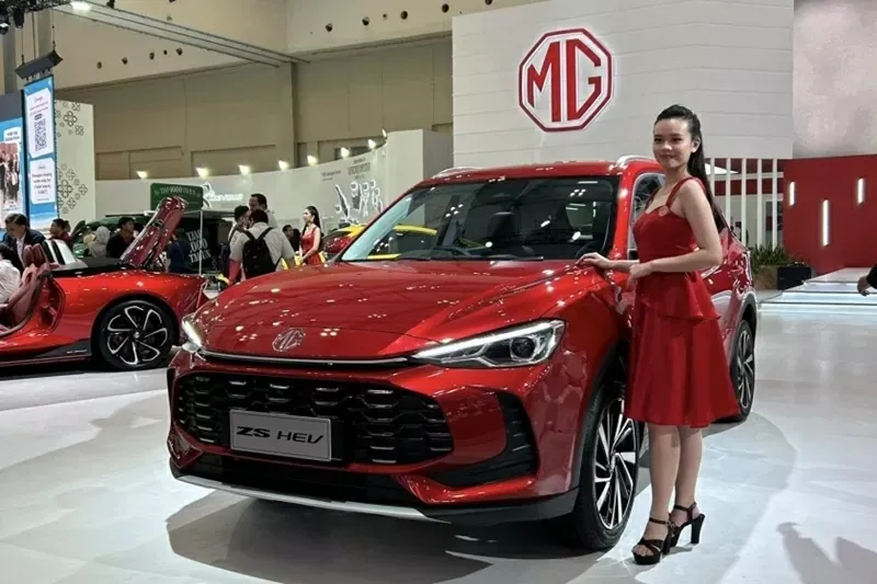 Lần đầu lộ diện cận cảnh MG ZS HEV vừa trình làng tại Indonesia