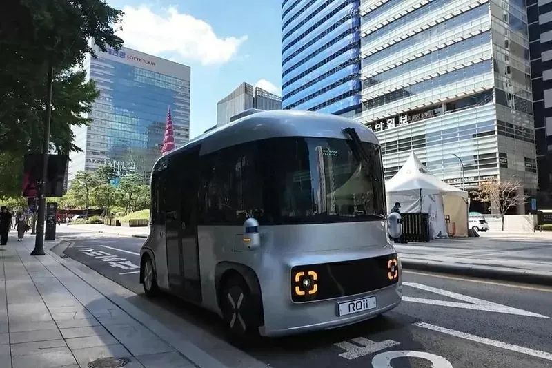Xe buýt tự lái đầu tiên chuẩn bị lăn bánh tại Hàn Quốc