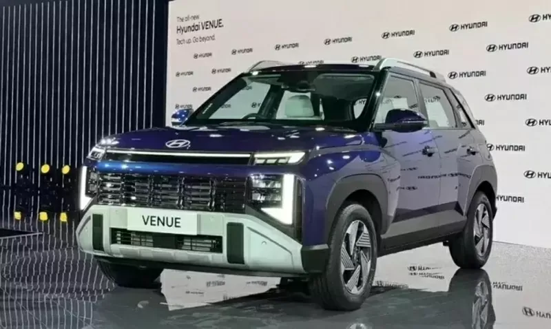Cận cảnh Hyundai Venue 2026 tại Ấn Độ, giá từ 234 triệu đồng