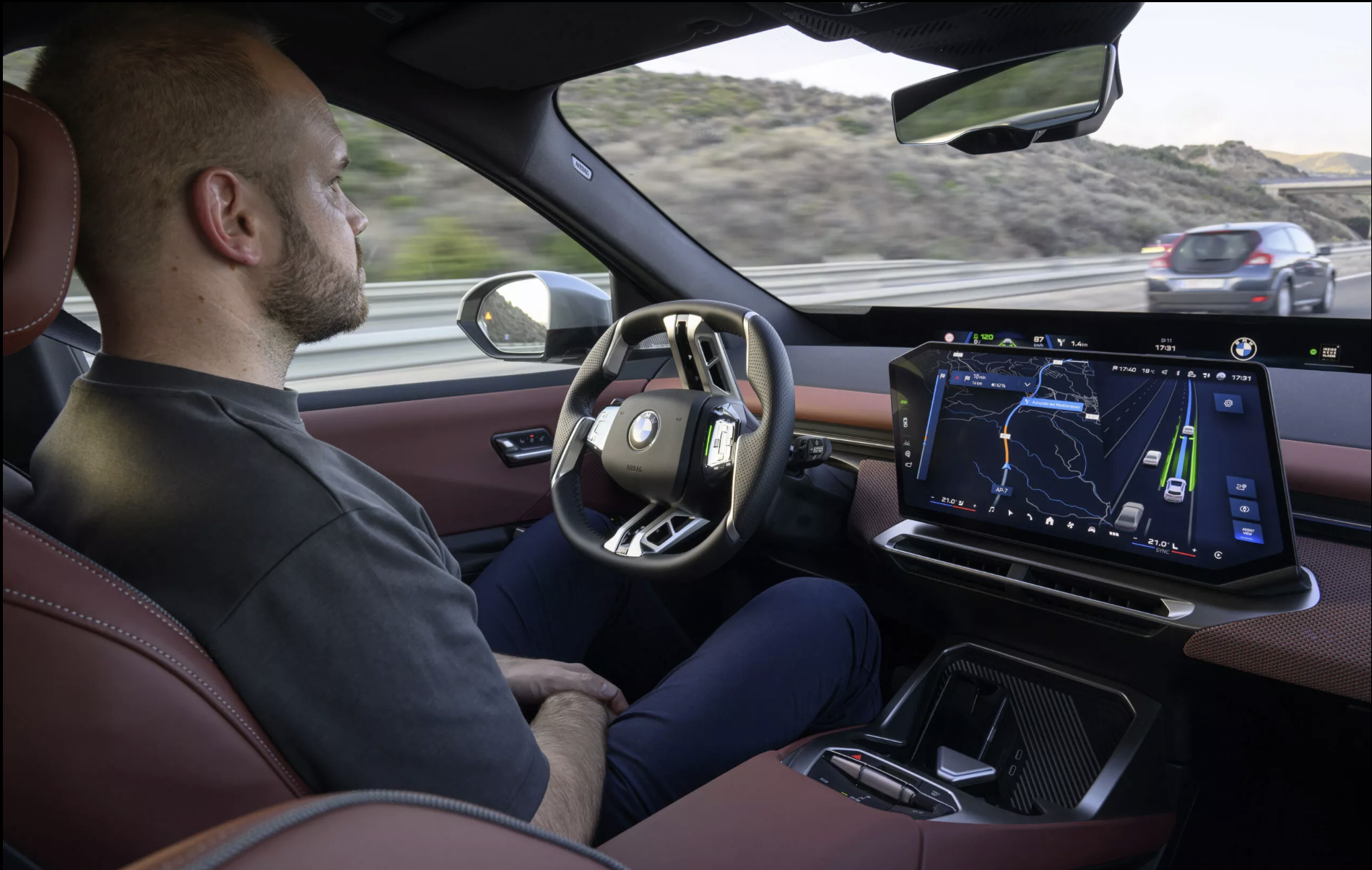 BMW iX3 có sẵn camera toàn cảnh nhưng khách phải trả phí sử dụng