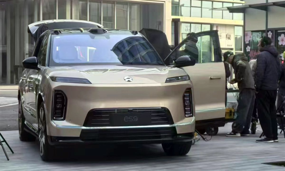 Nio ES9 - SUV điện lớn nhất của Trung Quốc sắp ra mắt