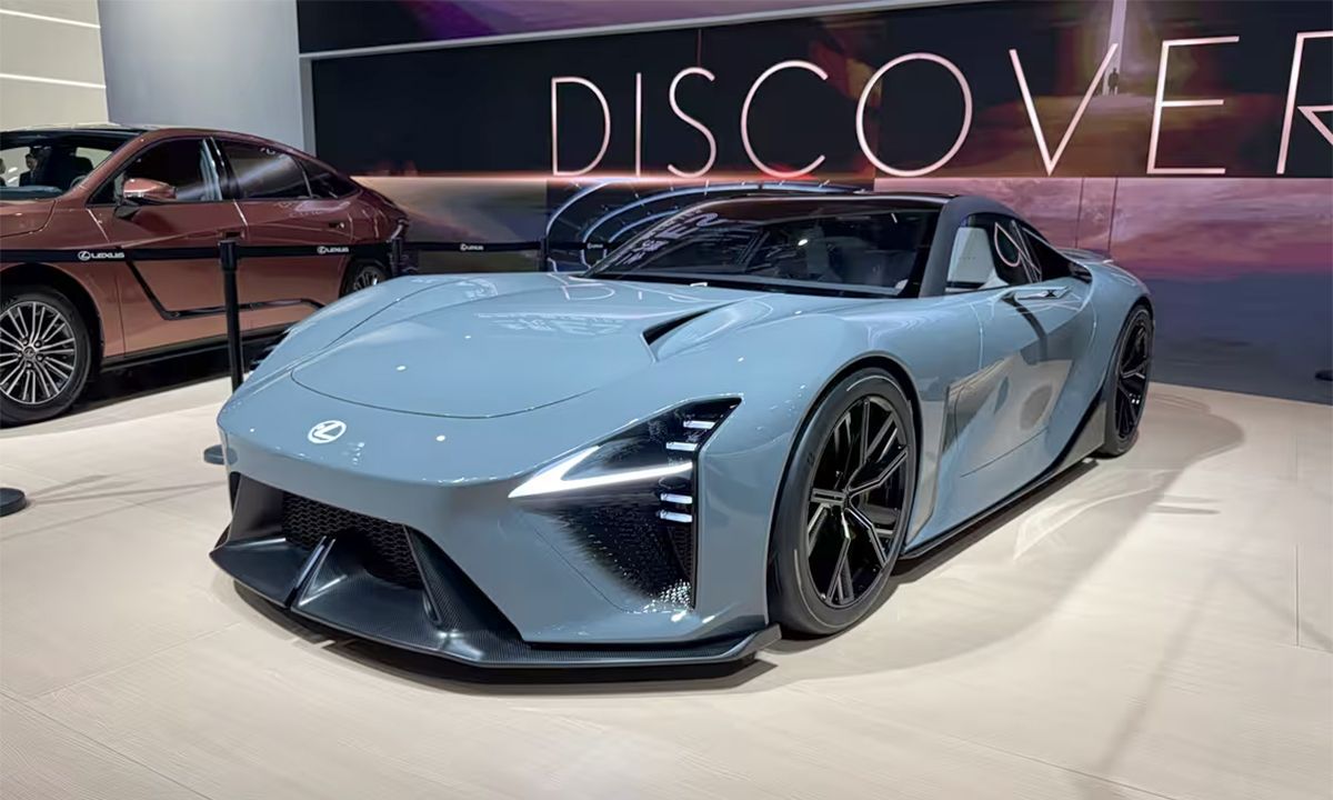 Lexus LFA Concept chào châu Á