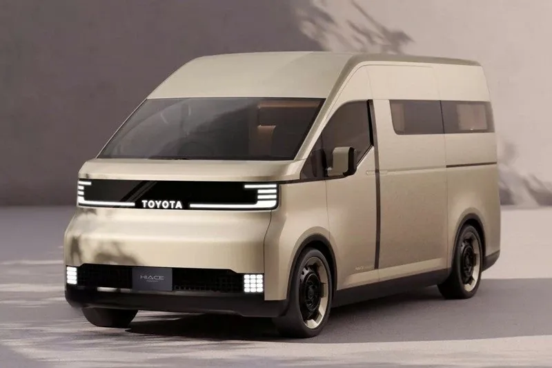 Toyota Hiace mới rục rịch ra mắt với sự lột xác toàn diện