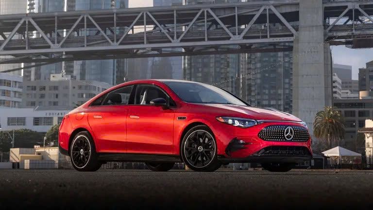 Mercedes CLA điện đi được quãng đường xa hơn Tesla