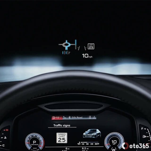 màn hình kỹ thuật số Audi A6 2024