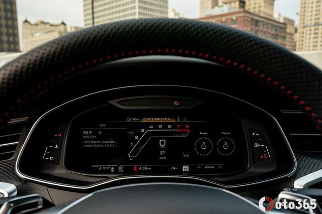 đồng hồ kỹ thuật số xe Audi RS6 Avant