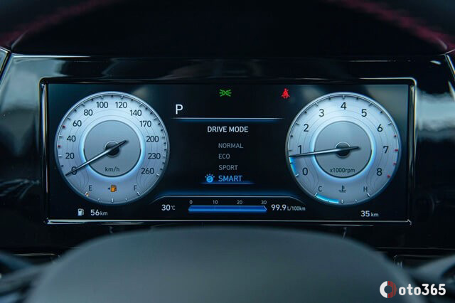 Bảng đồng hồ kỹ thuật số Hyundai Elantra N-Line