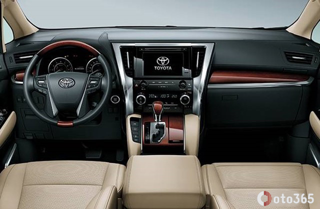 Khoang lái xe Toyota Alphard 2024
