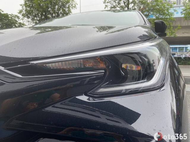 Đèn pha Toyota-Vios 2024 màu đen